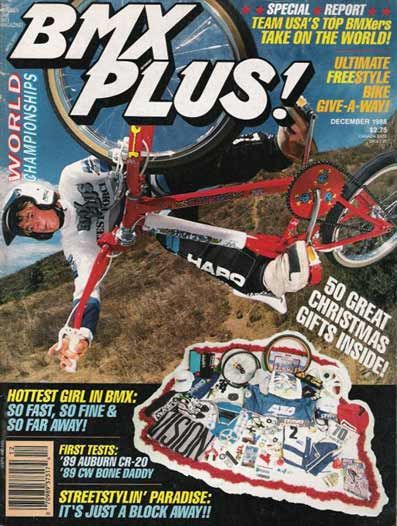 BMX Plus Magazine Dec 1988 Issue v1