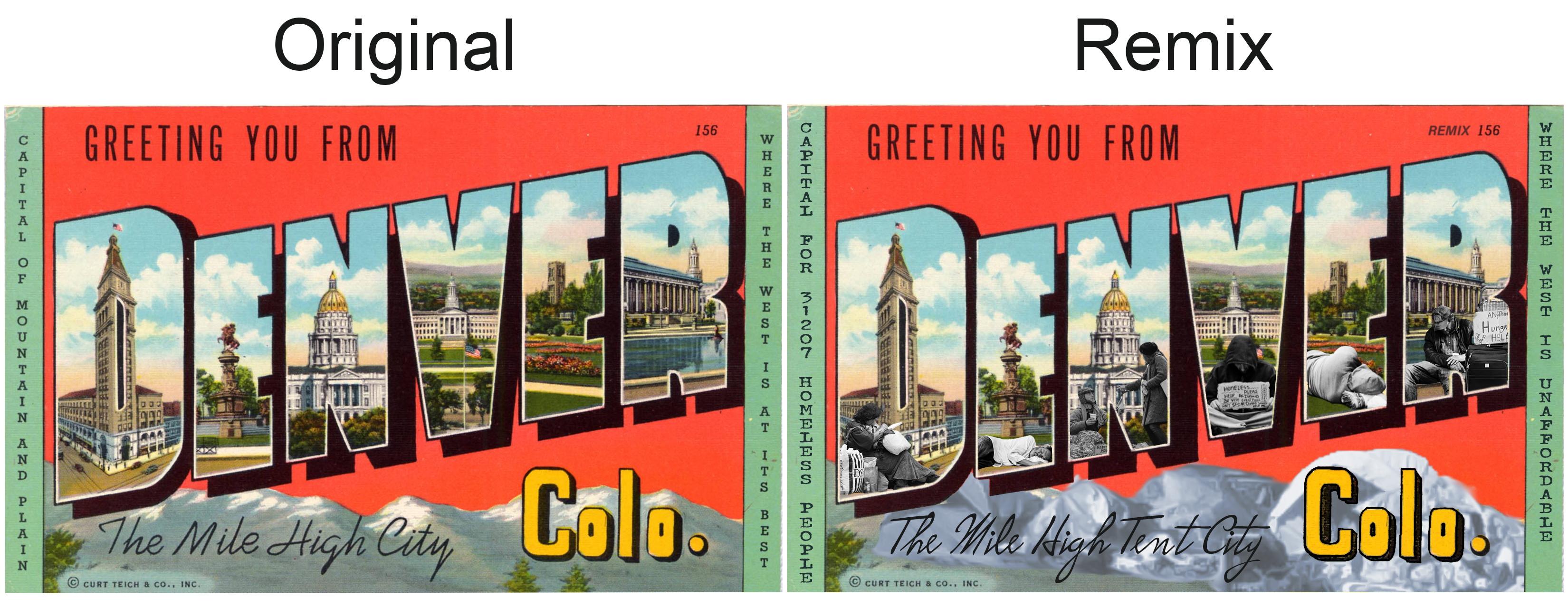 Vintage poster Remix